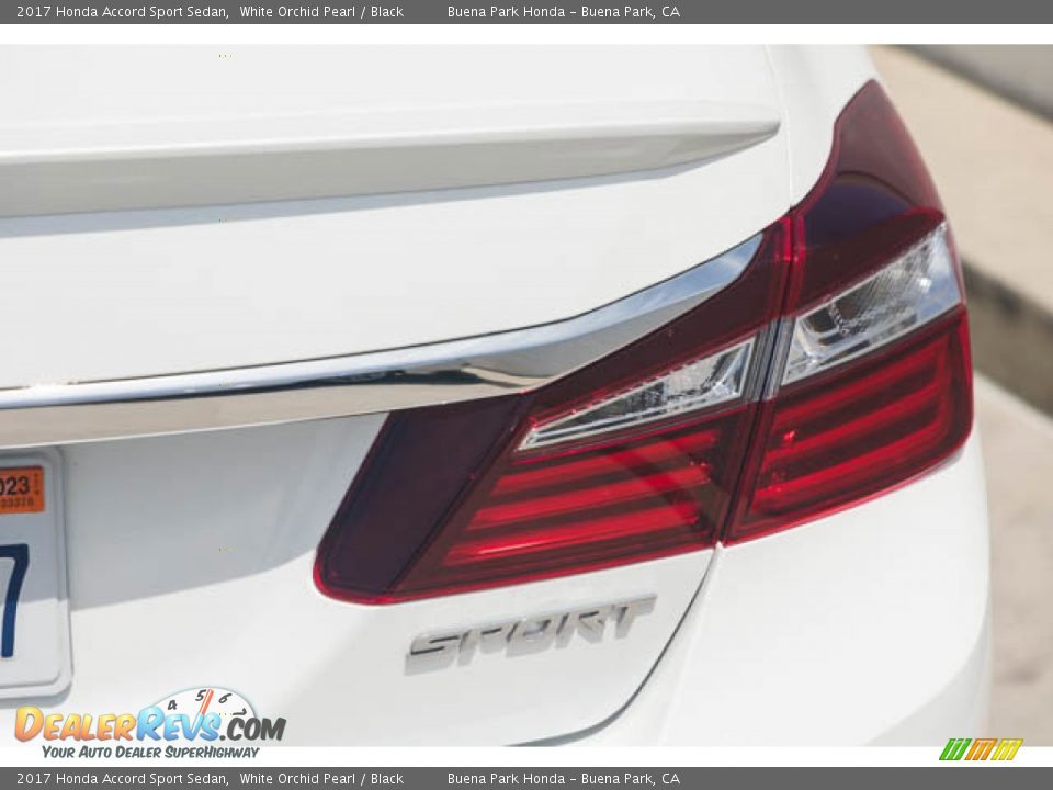 2017 Honda Accord Sport Sedan White Orchid Pearl / Black Photo #11