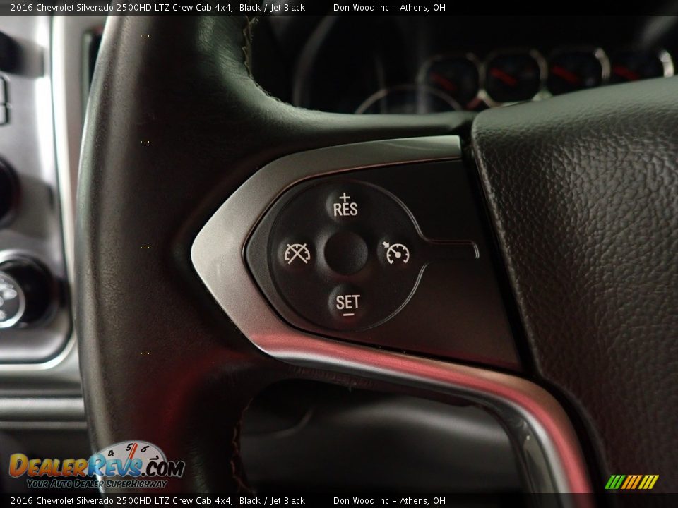 2016 Chevrolet Silverado 2500HD LTZ Crew Cab 4x4 Steering Wheel Photo #25