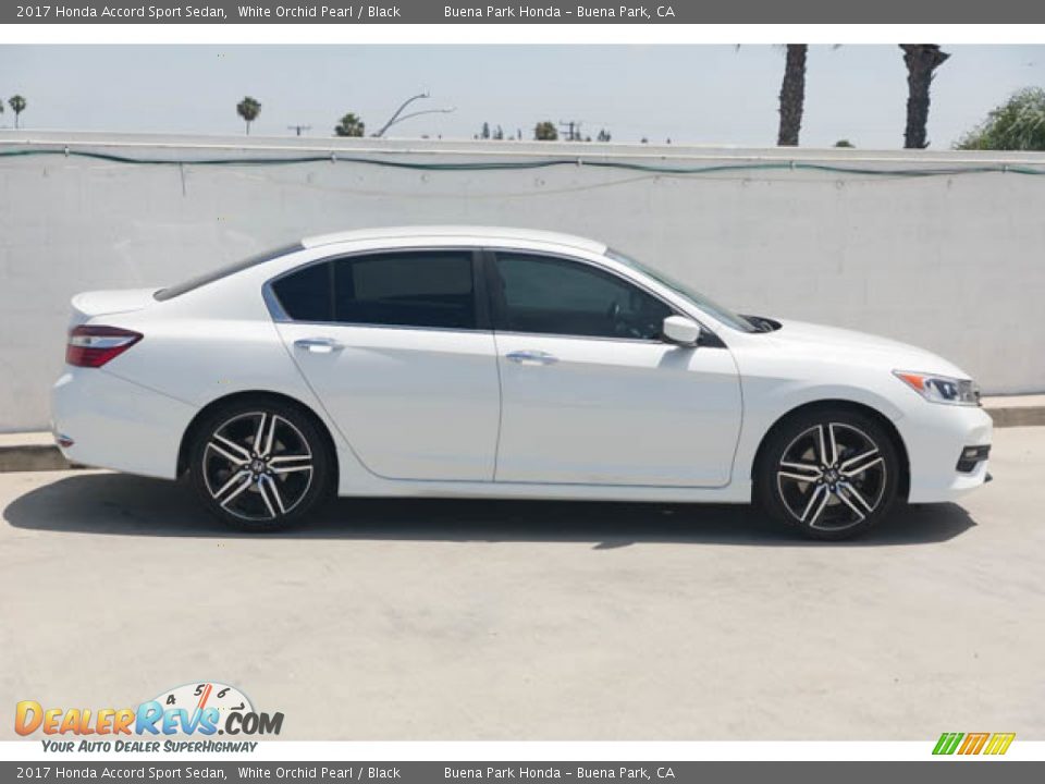 2017 Honda Accord Sport Sedan White Orchid Pearl / Black Photo #12