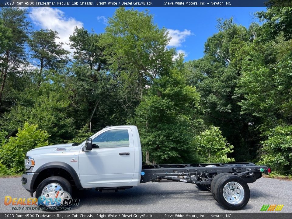 2023 Ram 4500 Tradesman Regular Cab Chassis Bright White / Diesel Gray/Black Photo #1