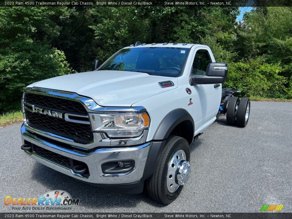 2023 Ram 4500 Tradesman Regular Cab Chassis Bright White / Diesel Gray/Black Photo #2