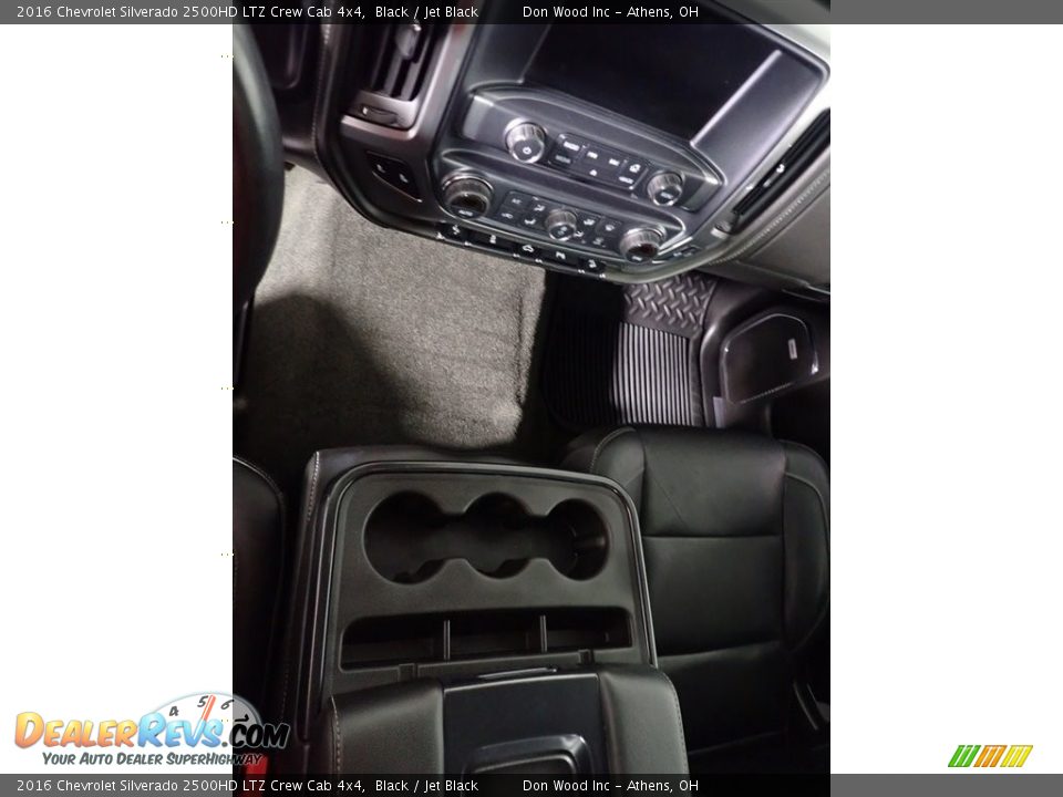 2016 Chevrolet Silverado 2500HD LTZ Crew Cab 4x4 Black / Jet Black Photo #28