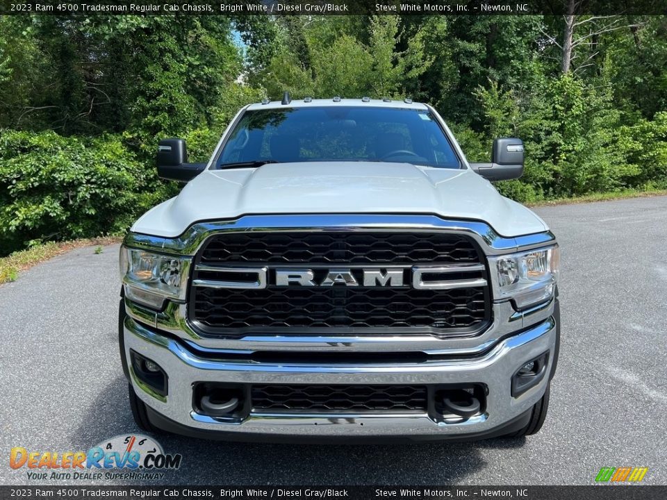 2023 Ram 4500 Tradesman Regular Cab Chassis Bright White / Diesel Gray/Black Photo #3