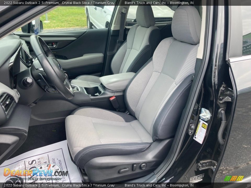 Titanium Gray Interior - 2022 Subaru Outback 2.5i Premium Photo #15