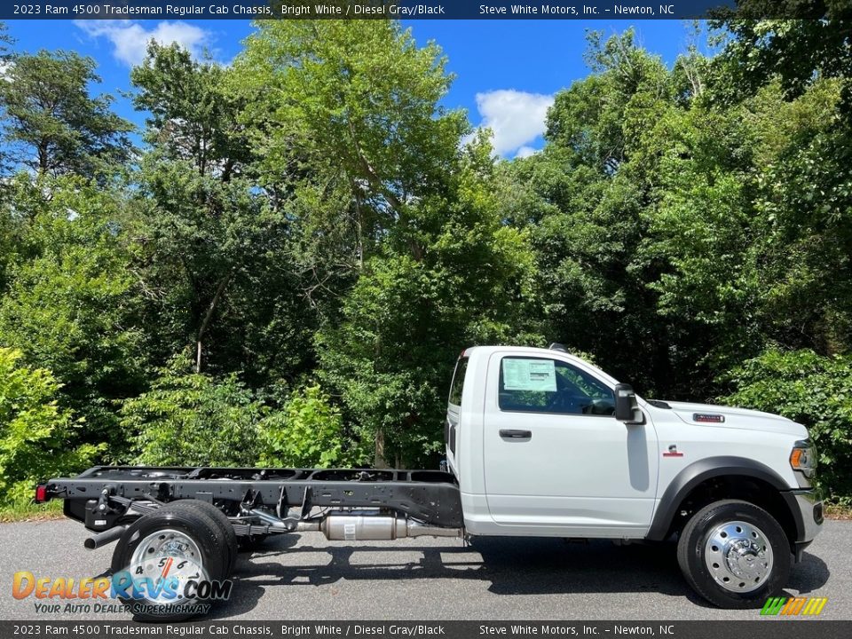 2023 Ram 4500 Tradesman Regular Cab Chassis Bright White / Diesel Gray/Black Photo #5