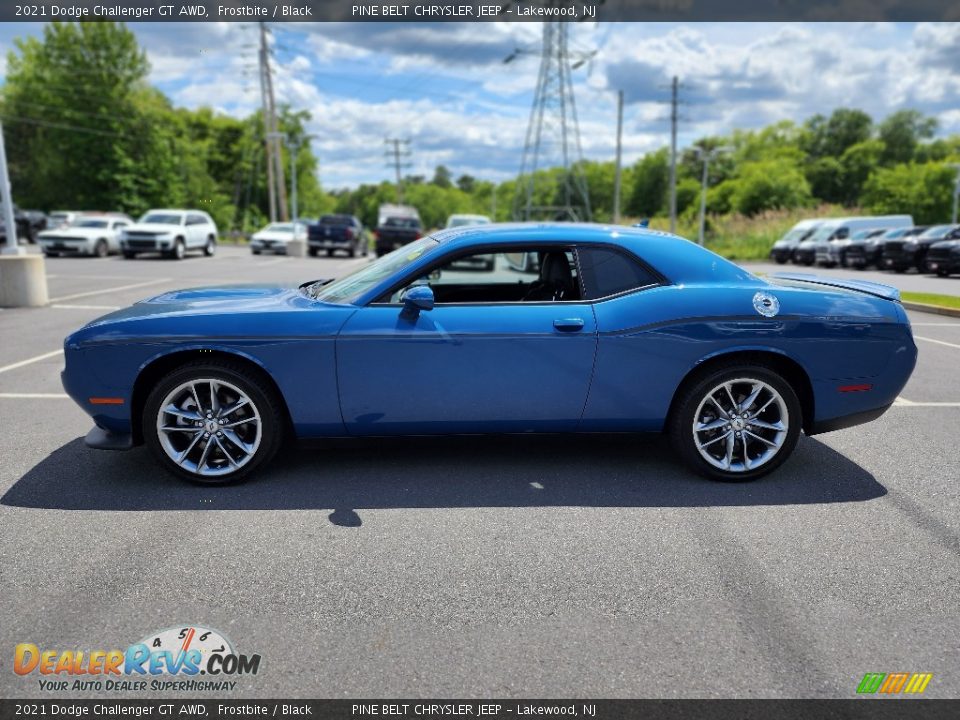 2021 Dodge Challenger GT AWD Frostbite / Black Photo #12