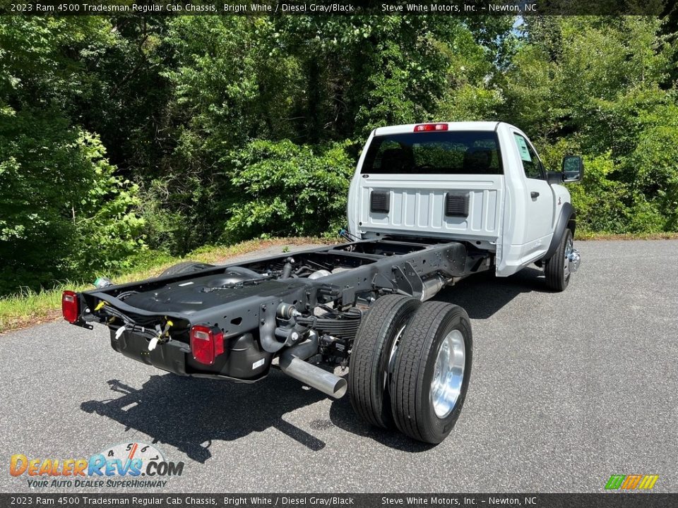 2023 Ram 4500 Tradesman Regular Cab Chassis Bright White / Diesel Gray/Black Photo #6