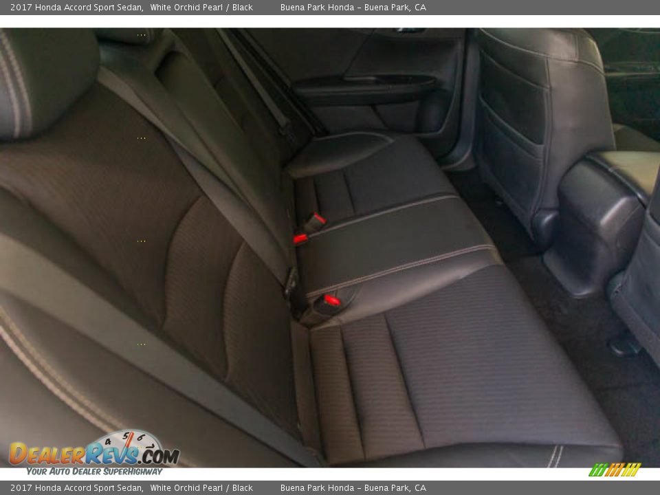 2017 Honda Accord Sport Sedan White Orchid Pearl / Black Photo #17