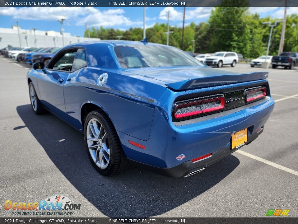 2021 Dodge Challenger GT AWD Frostbite / Black Photo #13