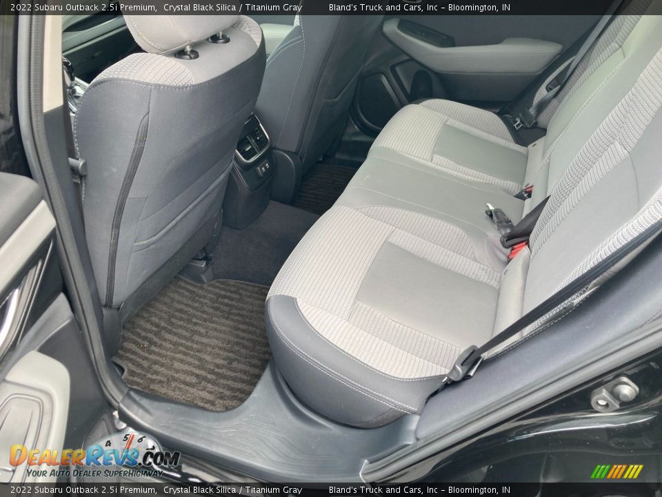 Rear Seat of 2022 Subaru Outback 2.5i Premium Photo #17