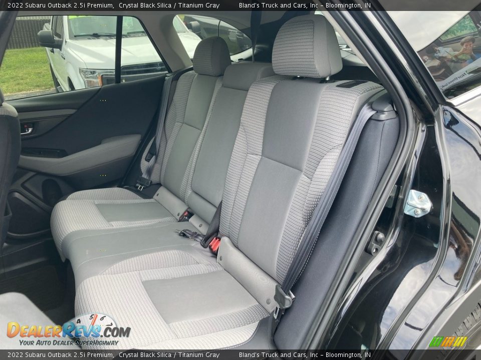 Rear Seat of 2022 Subaru Outback 2.5i Premium Photo #18