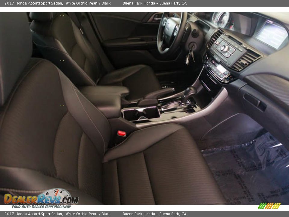 2017 Honda Accord Sport Sedan White Orchid Pearl / Black Photo #19