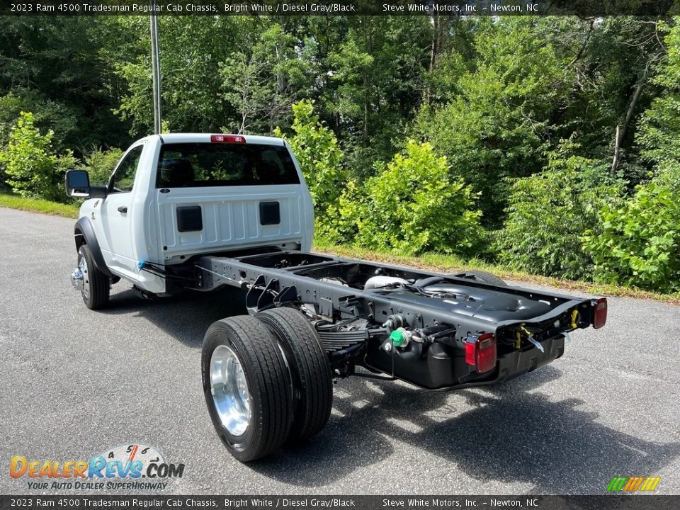 2023 Ram 4500 Tradesman Regular Cab Chassis Bright White / Diesel Gray/Black Photo #8