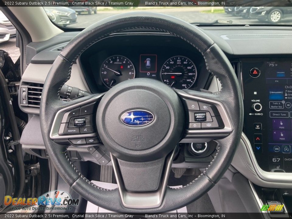 2022 Subaru Outback 2.5i Premium Steering Wheel Photo #22