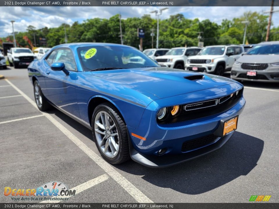 2021 Dodge Challenger GT AWD Frostbite / Black Photo #19