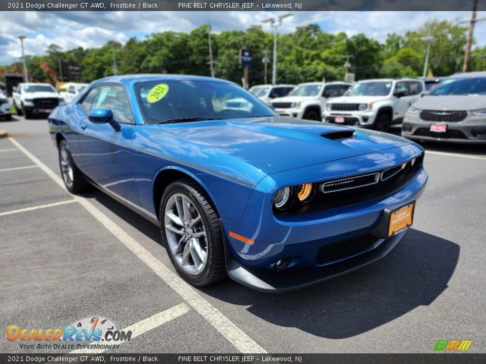 2021 Dodge Challenger GT AWD Frostbite / Black Photo #19