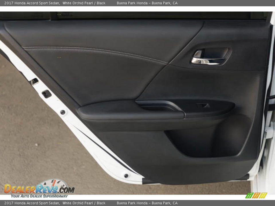 2017 Honda Accord Sport Sedan White Orchid Pearl / Black Photo #26
