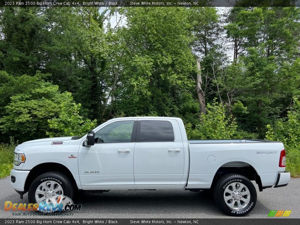 2023 Ram 2500 Big Horn Crew Cab 4x4 Bright White / Black Photo #1