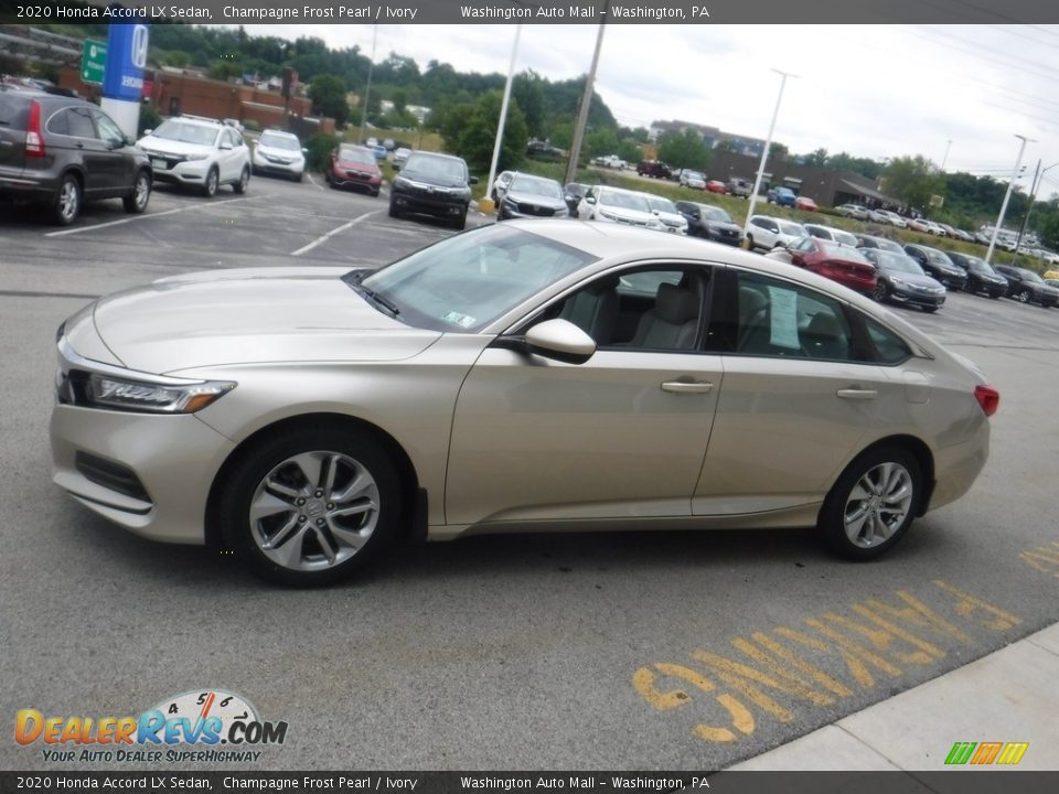 2020 Honda Accord LX Sedan Champagne Frost Pearl / Ivory Photo #6
