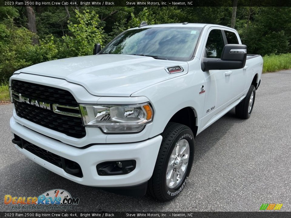 2023 Ram 2500 Big Horn Crew Cab 4x4 Bright White / Black Photo #2