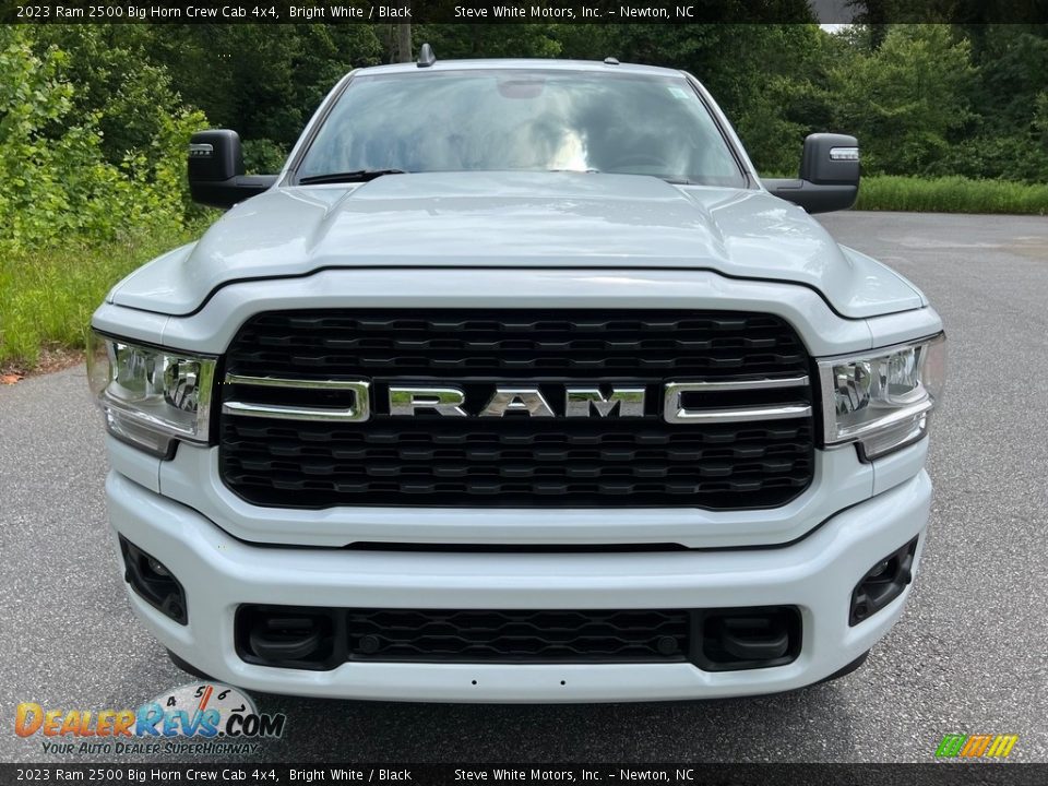 2023 Ram 2500 Big Horn Crew Cab 4x4 Bright White / Black Photo #3