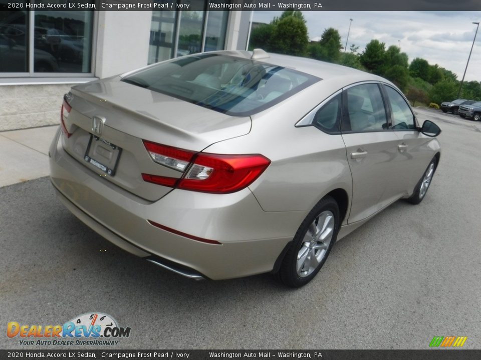 2020 Honda Accord LX Sedan Champagne Frost Pearl / Ivory Photo #9