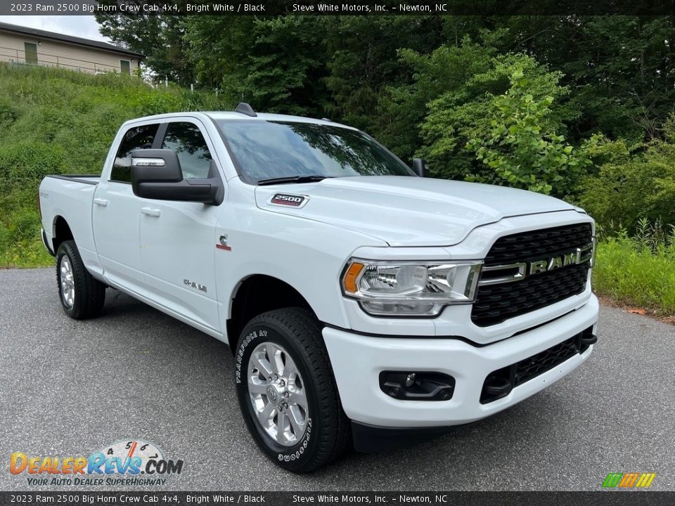 2023 Ram 2500 Big Horn Crew Cab 4x4 Bright White / Black Photo #4