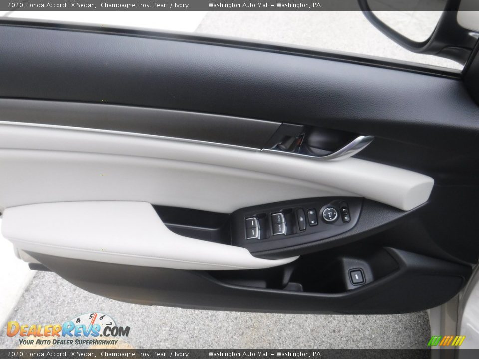 Door Panel of 2020 Honda Accord LX Sedan Photo #10