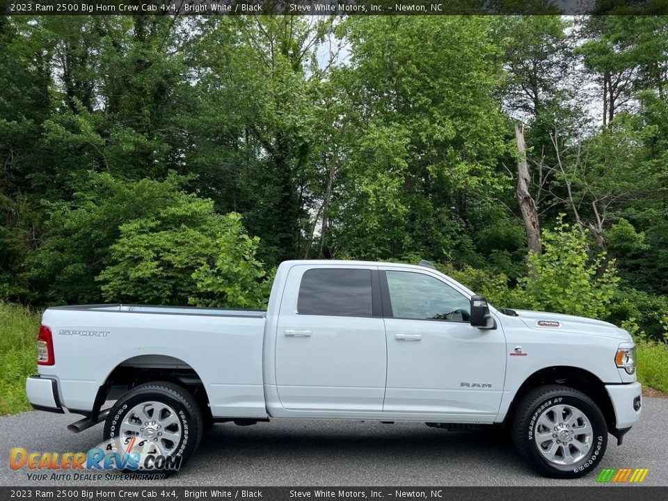 2023 Ram 2500 Big Horn Crew Cab 4x4 Bright White / Black Photo #5