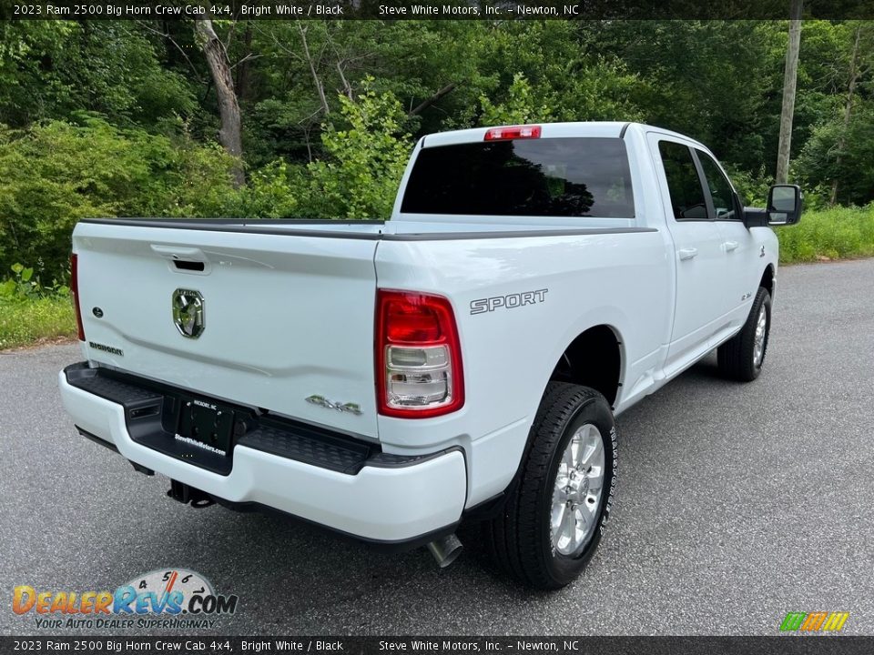 2023 Ram 2500 Big Horn Crew Cab 4x4 Bright White / Black Photo #6