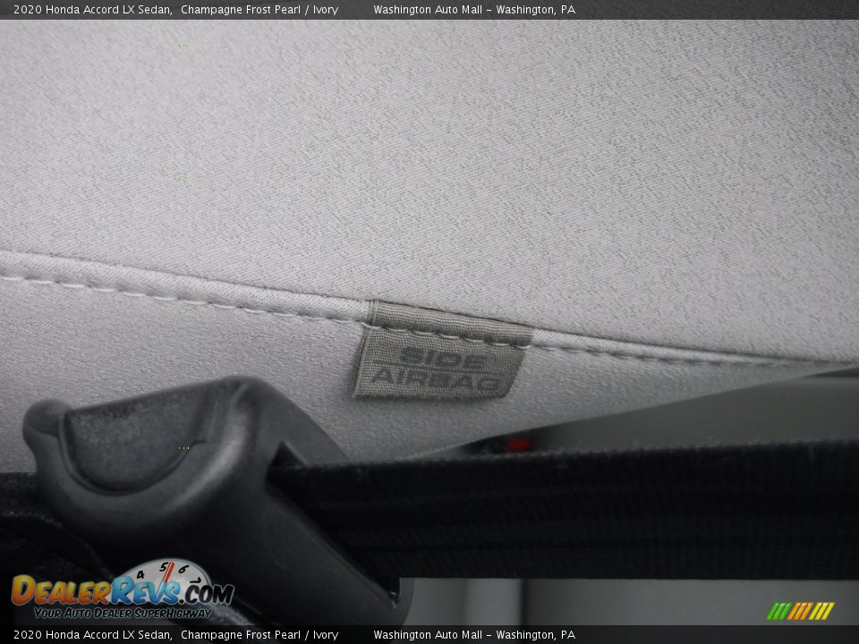 2020 Honda Accord LX Sedan Champagne Frost Pearl / Ivory Photo #13