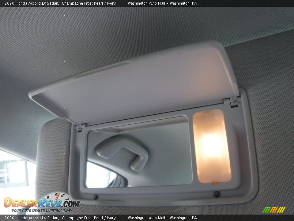 2020 Honda Accord LX Sedan Champagne Frost Pearl / Ivory Photo #27