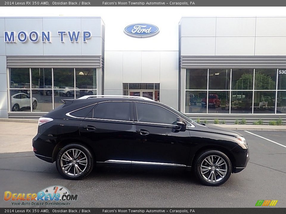 Obsidian Black 2014 Lexus RX 350 AWD Photo #1