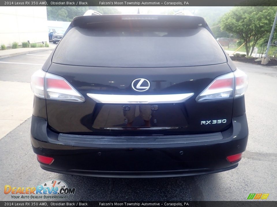 2014 Lexus RX 350 AWD Obsidian Black / Black Photo #3