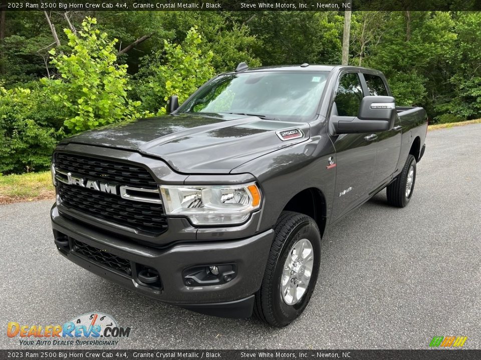 2023 Ram 2500 Big Horn Crew Cab 4x4 Granite Crystal Metallic / Black Photo #2