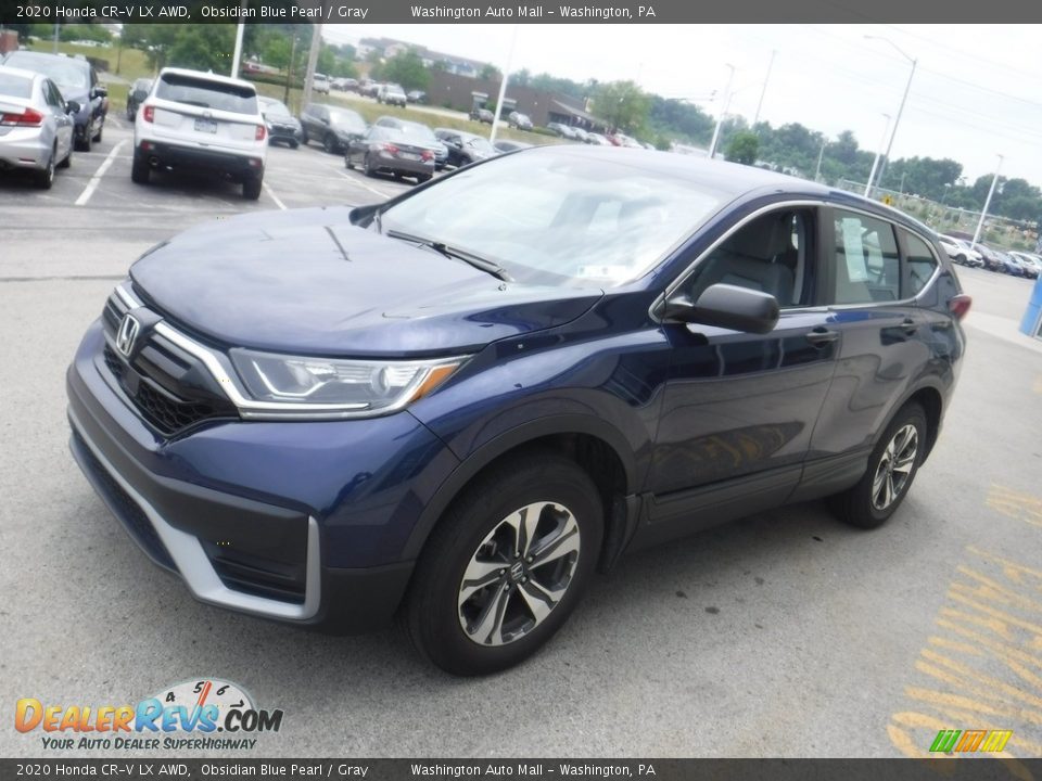 Obsidian Blue Pearl 2020 Honda CR-V LX AWD Photo #4