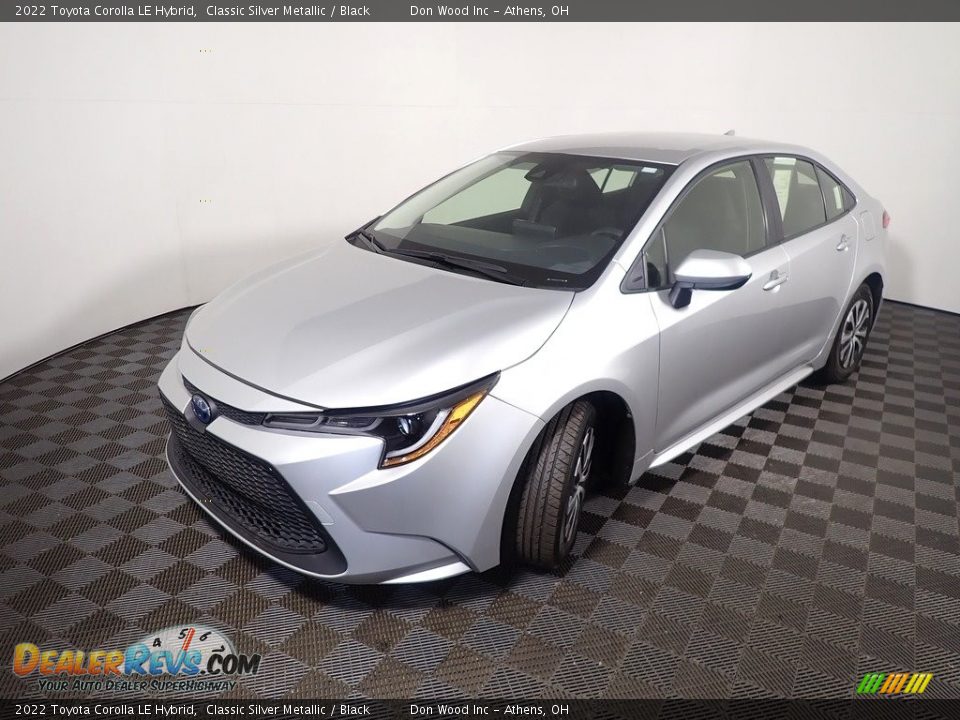 2022 Toyota Corolla LE Hybrid Classic Silver Metallic / Black Photo #8