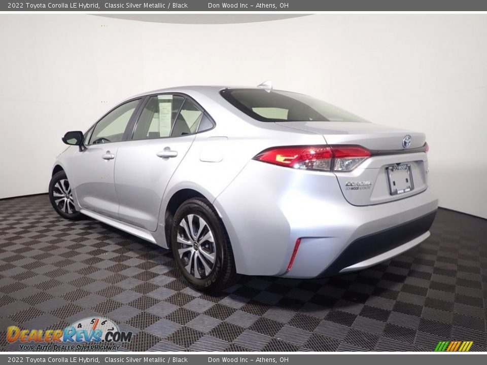 2022 Toyota Corolla LE Hybrid Classic Silver Metallic / Black Photo #9
