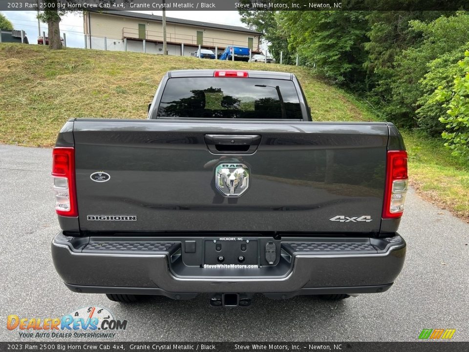 2023 Ram 2500 Big Horn Crew Cab 4x4 Granite Crystal Metallic / Black Photo #7