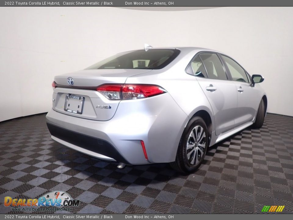 2022 Toyota Corolla LE Hybrid Classic Silver Metallic / Black Photo #14