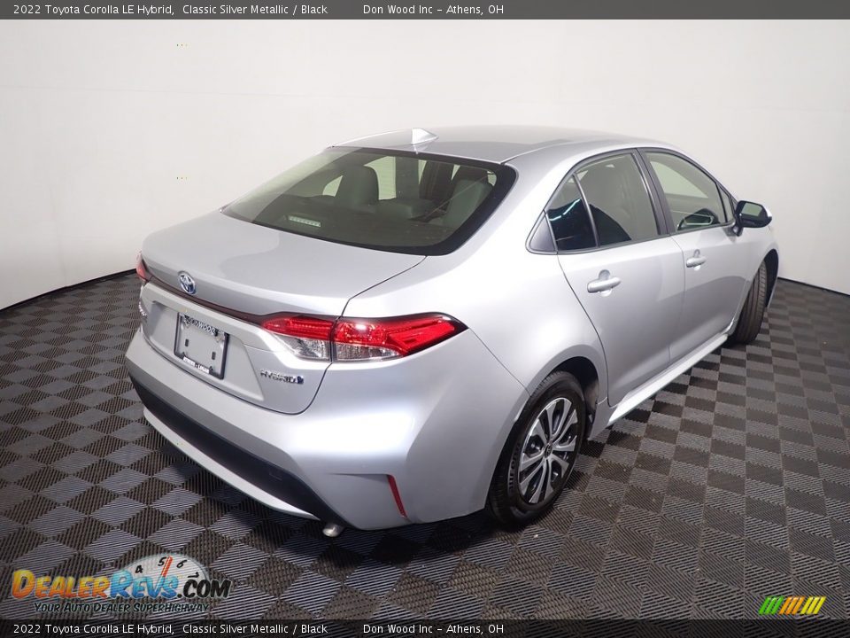 2022 Toyota Corolla LE Hybrid Classic Silver Metallic / Black Photo #15