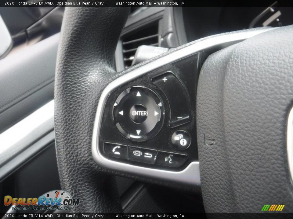 2020 Honda CR-V LX AWD Steering Wheel Photo #20