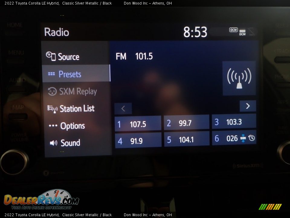 Audio System of 2022 Toyota Corolla LE Hybrid Photo #22