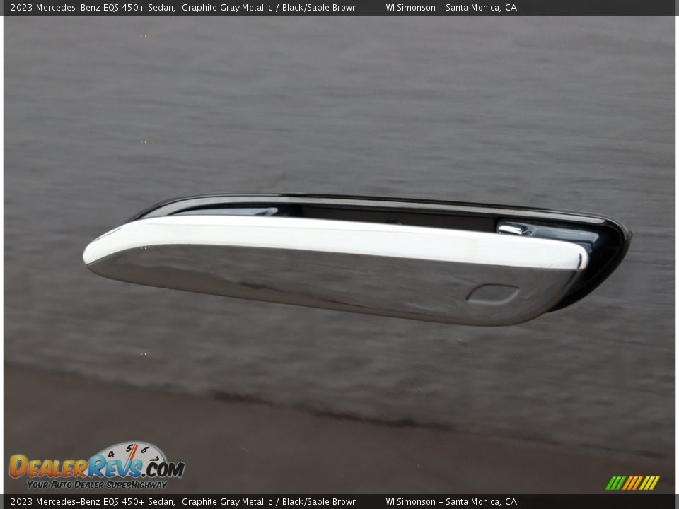 2023 Mercedes-Benz EQS 450+ Sedan Graphite Gray Metallic / Black/Sable Brown Photo #14