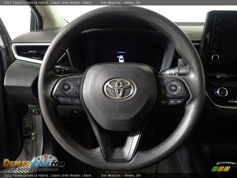2022 Toyota Corolla LE Hybrid Steering Wheel Photo #23