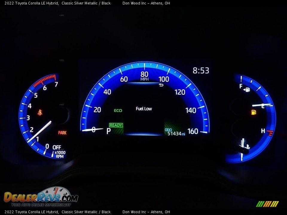 2022 Toyota Corolla LE Hybrid Gauges Photo #24