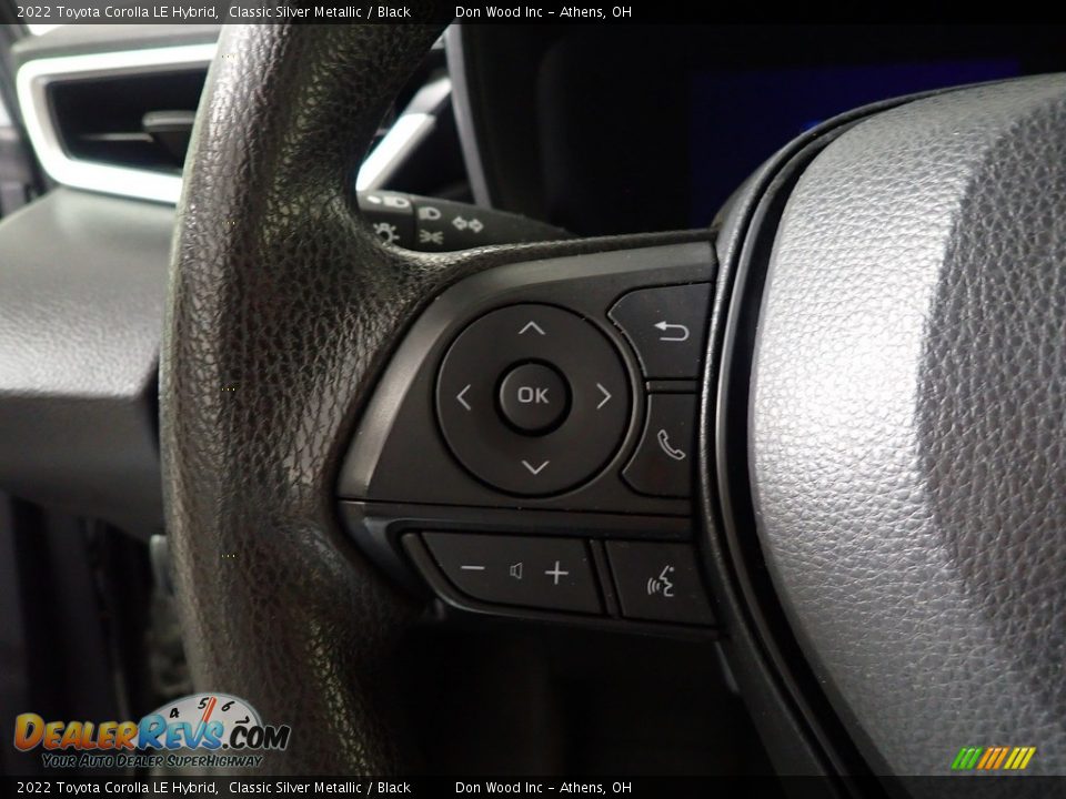 2022 Toyota Corolla LE Hybrid Steering Wheel Photo #25