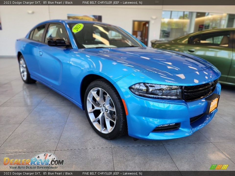 B5 Blue Pearl 2023 Dodge Charger SXT Photo #19