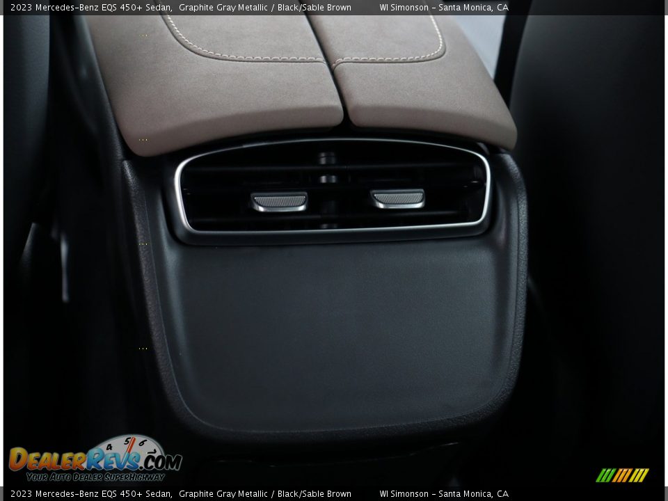 2023 Mercedes-Benz EQS 450+ Sedan Graphite Gray Metallic / Black/Sable Brown Photo #22