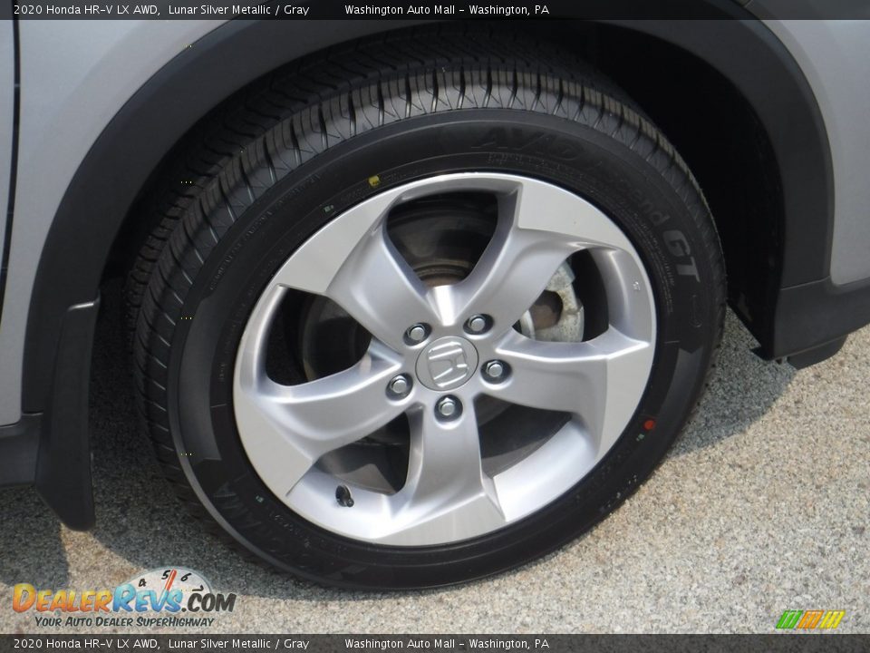 2020 Honda HR-V LX AWD Lunar Silver Metallic / Gray Photo #2